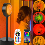 Sunset Projection Lamp | RGB Remote Control Mood Light